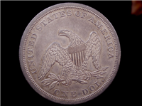 USA 1844  Seated Liberty Dollar