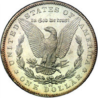 1889-CC Morgan Dollar 