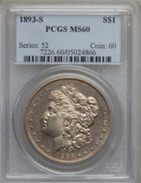 1893-S Morgan Dollar 