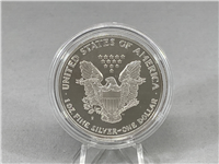 1990-S American Eagle Proof Silver Dollar 