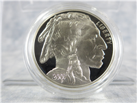 American Buffalo Silver Dollar Proof Coin in Box with COA (US Mint, 2001-P)