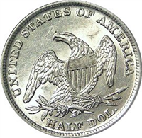 USA 1839  Bust Half Dollar    