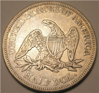 USA 1860  Liberty Half Dollar