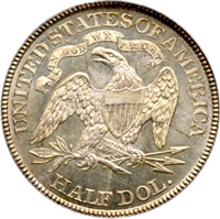 USA 1884  Seated Liberty Half Dollar