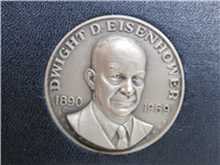 Dwight D. Eisenhower Commemorative Silver Medal Set (Danbury Mint, 1969)