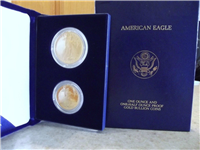 1987 $25 $50 Gold American Eagle Proof Set (2 coins)