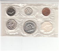 1957 Proof Set (tan envelope 5 coins)