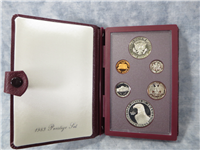 1983-s Olympic Prestige Proof Set (maroon box 7 coins)