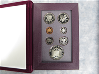 1992 Prestige Proof Set (7 coins)