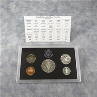 1992 Silver Proof Set (black box 5 coins)