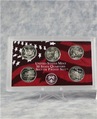 2002-S Silver Proof Set (red box 10 coins)