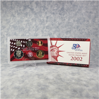 2002-S Silver Proof Set (red box 10 coins)