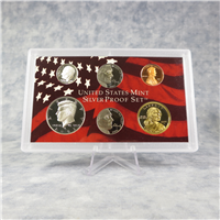 2005-s 50 State Quarters Silver Proof Set (red box 11 coins)