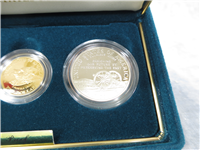 1995 Civil War Battlefield Gold Silver 3 Coin Proof Set