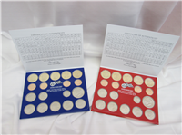2009 Uncirculated Set (purple/brown folders 36 coins)