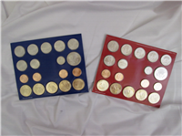 2009 Uncirculated Set (purple/brown folders 36 coins)