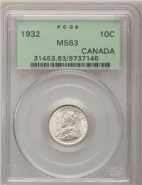 CANADA 1932   10 Cent    