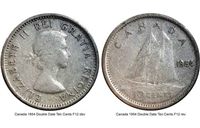 CANADA 1954   10 Cent    