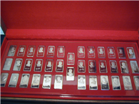 Presidents Ingots Collection of the Washington DC Bicentennial Commission (Hamilton Mint Presidential, 1976)