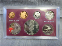 7-Coin Proof Set (Cook Islands, 1972) KM PS1
