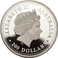 Australian 200 Dollars - Elizabeth II 4th Portrait - Koala - Platinum Coin (2 oz)