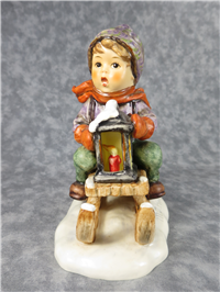 RIDE INTO CHRISTMAS 6" Figurine   (Hummel 396, TMK 5)