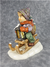 RIDE INTO CHRISTMAS 6" Figurine   (Hummel 396, TMK 5)