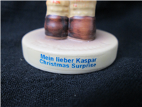 CHRISTMAS SURPRISE Mein Lieber Kaspar 4" Figurine   (Hummel 536 3/0  TMK 7)