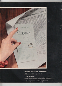 THE DUDE  Vol. 1, #6    (Mystery Publishing Co., Inc., July, 1957) 