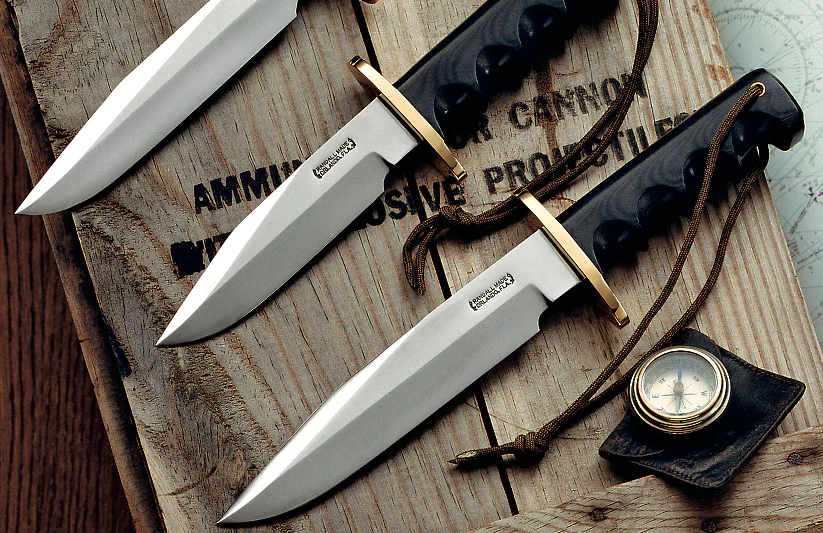 Modern Black Micarta handles