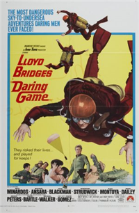 DARING GAME   Original American One Sheet   (Paramount, 1968)