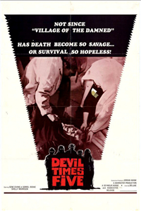 THE DEVIL TIMES FIVE   Original American One Sheet   (NCI, 1974)