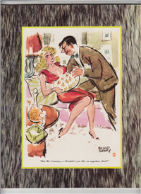 NUGGET  Vol. 1 #9    (Nugget, Inc., April, 1957) Vikki Dougan