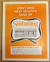 MODERN SUNBATHING  Vol. 26 #4-107    (April, 1956) Bettie Page