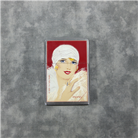 RED PINUP GIRL Brushed Chome Lighter (Zippo, George Petty, 1996)