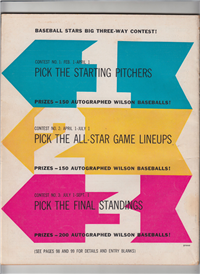 BASEBALL STARS Vol. 1 No. 5 (Dell Publishing Co., Inc., 1954)