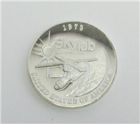 1973 Wittnauer Mint Skylab Commemorative Silver Medal 