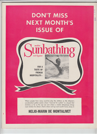 MODERN SUNBATHING AND HYGIENE  Vol. 24 #3    (, March, 1954) 
