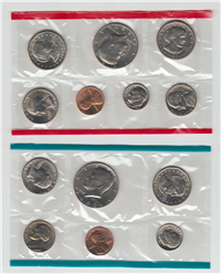 1980 13 coins US Mint 