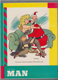 MODERN MAN Vol VI #6    (Publishers Development, December, 1956) Lily Christine