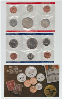 1990 Uncirculated Set (10 coins)