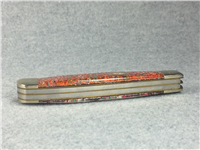 1986 Case 6254 SS Glitter First Issue Gulf Coast Knife Club Trapper