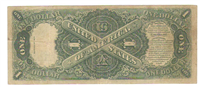(Fr-36)  1917 $1 United States Legal Tender Note (Teehee/Burke)