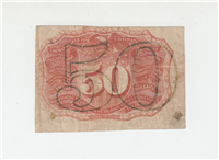 (Fr-1316)  1863 50 Cents Fractional Currency Note