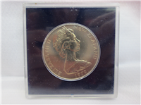 Queen Elizabeth II Mount Cook Commemorative Dollar (New Zealand Mint, 1970)