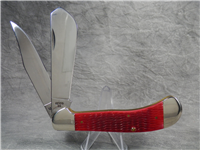 1999 Case 62100 SS Red National Knife Collectors Transition Saddlehorn
