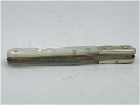 1977-1982 FIGHT'N ROOSTER Mother of Pearl RACHELL Pen Knife