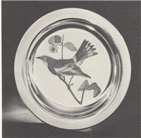 National Audubon Society's John James Audubon 'Audubon's Warbler' Limited Edition Plate   (Franklin Mint, 1974)
