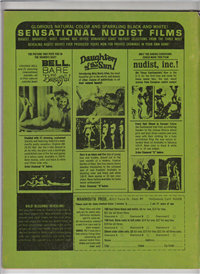 NUDIST OUTLOOK  Vol. 1 #3    (D & K, Inc., 1965) 