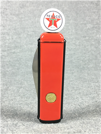 TEXACO GAP PUMP "Star Power for Car Power" Franklin Mint Folding Collectors Knife